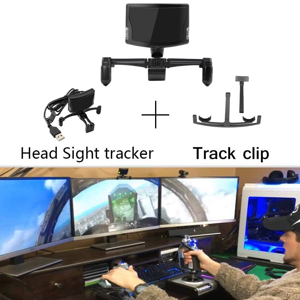 QIC Kompatibel mit Head-tracking NP 5 6DOF, Head Tracking Gaming Professionelles optisches Infrarot-