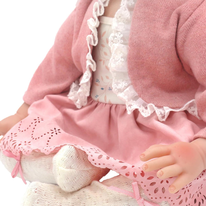 Puppenkleidung für 50-55 cm Baby Puppen mit Mantel Kleid, 3-Packungen