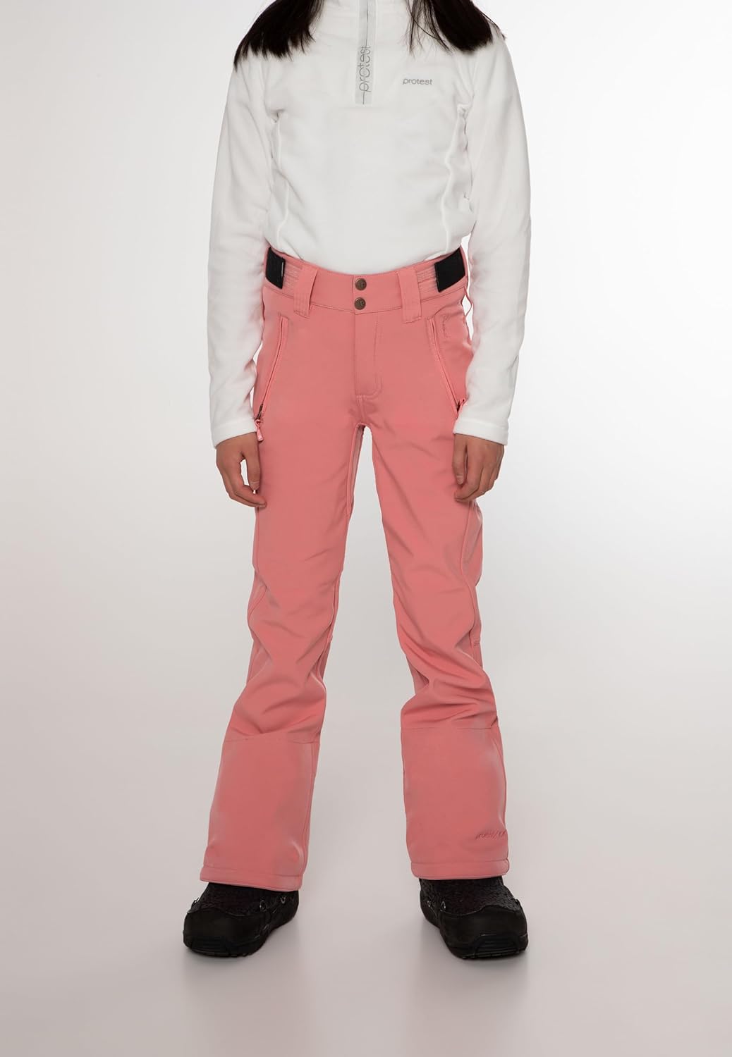 Protest Mädchen Ski- Und Snowboardhosen LOLE JR 104 Think Pink, 104 Think Pink