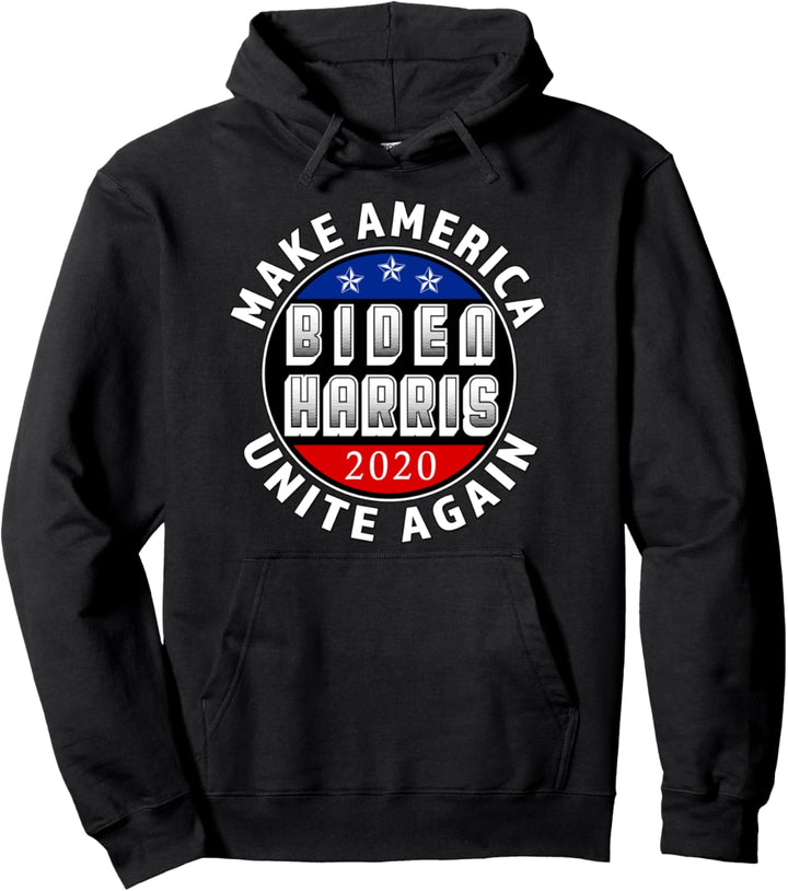 Biden Kamala 2020 Election Make America Unite Again Vintage Pullover Hoodie