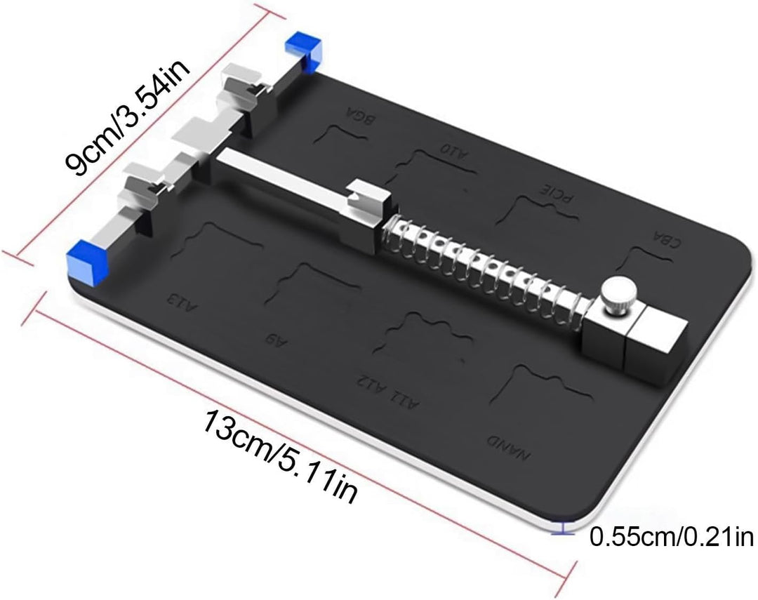 Lötstation, Leiterplatten-Clip, Edelstahl-Lötstation, für Erwachsene Anfänger Löten Reparatur Projek