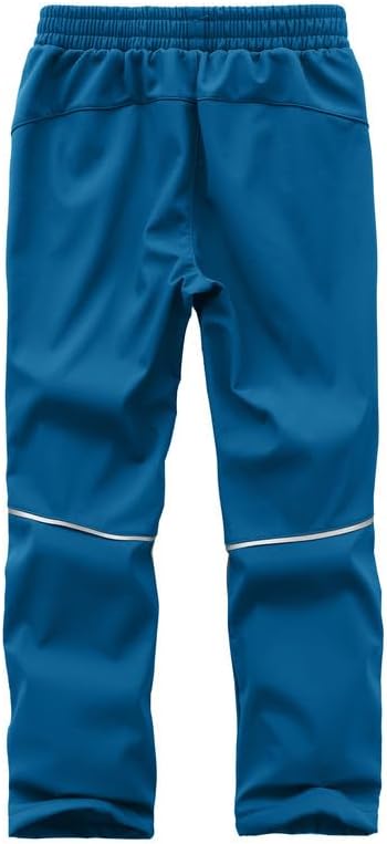 Zzkouine Kinder Softshellhose Schneehose Thermohose Hosen Jungen Mädchen Winterhose Outdoorhose Wand