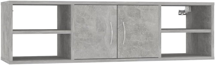 vidaXL Wandregal Hängeregal Wandboard Schweberegal Dekoregal Bücherregal CD Regal Wandschrank Hänges