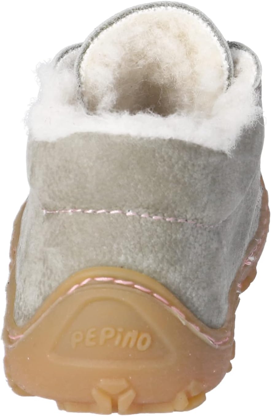 RICOSTA Mädchen und Jungen Lauflernschuhe Colin, WMS:Weit,Barfuss-Schuh 26 EU Weit Grün 520, 26 EU W
