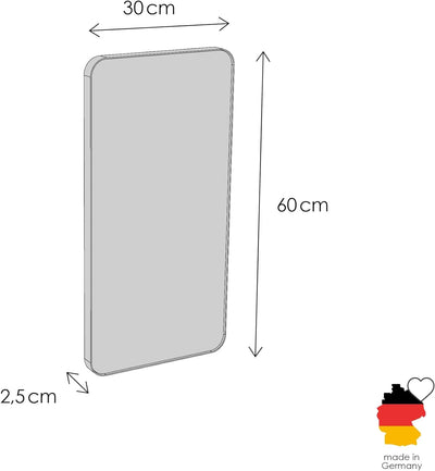 LucyBalu® Katzen Kratzbrett für die Wand I Austauschbare Sisal Kratzmatte mit Metallrahmen | Sisal K
