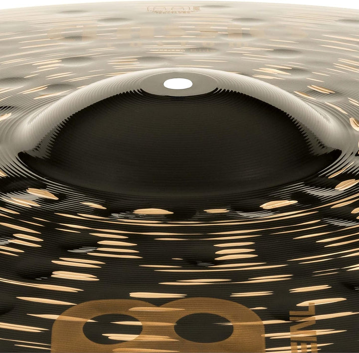 Meinl Cymbals Classics Custom Dark Ride 22 Zoll (Video) Schlagzeug Becken (55,88cm) B12 Bronze, Dunk