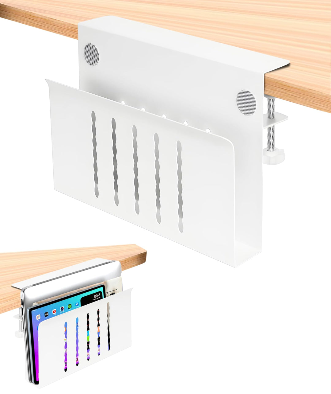 Schreibtisch Seitenaufbewahrung, Desk Side Storage notebook laptop aufbewahrung schreibtisch Kein Bo