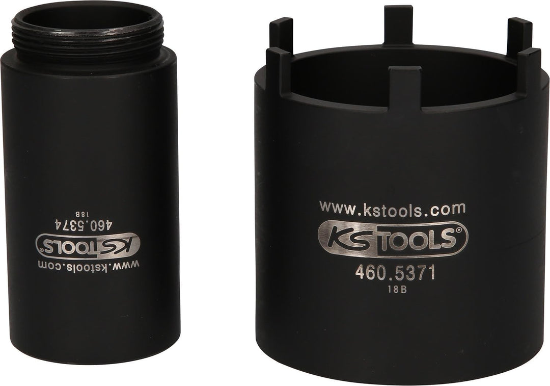 KS Tools 460.5625 Nutmuttern-Schlüssel-Satz mit Führungsrohr für Mercedes, Ø 63 mm, 2-tlg