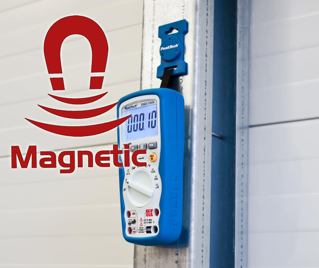 PeakTech 3440 – True RMS Digital Multimeter mit 4.0 Bluetooth & Grafik-Display CAT III 1000 V & Mehr