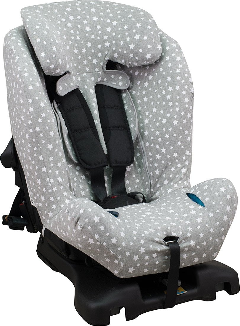 JYOKO KIDS Bezug für Autositz kompatibel mit Axkid (White Star, Axkid Minikid Kidzone Duofix) Axkid