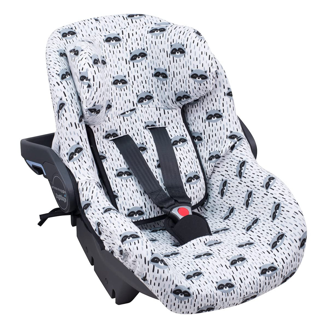 JYOKO KIDS Bezug für Autositz kompatibel mit Pég Perego Primo Viaggio, Uppababy Mesa GO, aus Baumwol
