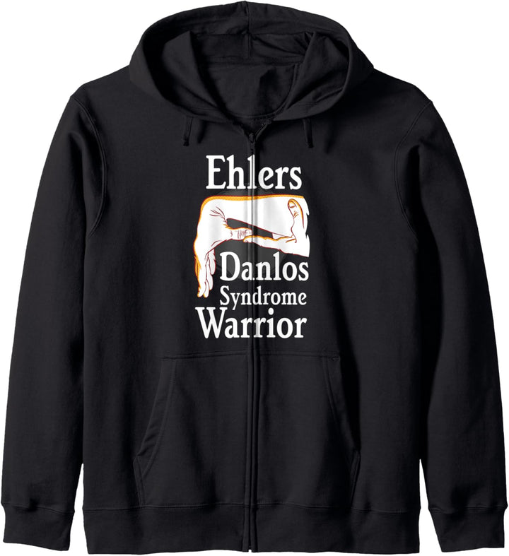 Warrior - Ehlers Danlos Syndrome Awareness - Zebra - Hand Kapuzenjacke