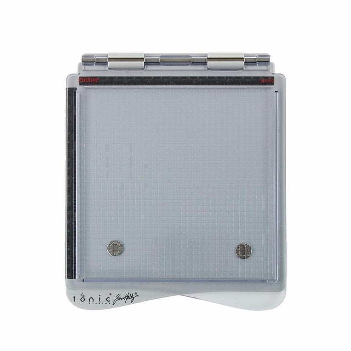 Tonic Studios Tim Holtz Stamping Platform, Plastik, Grau, Large, 3, L