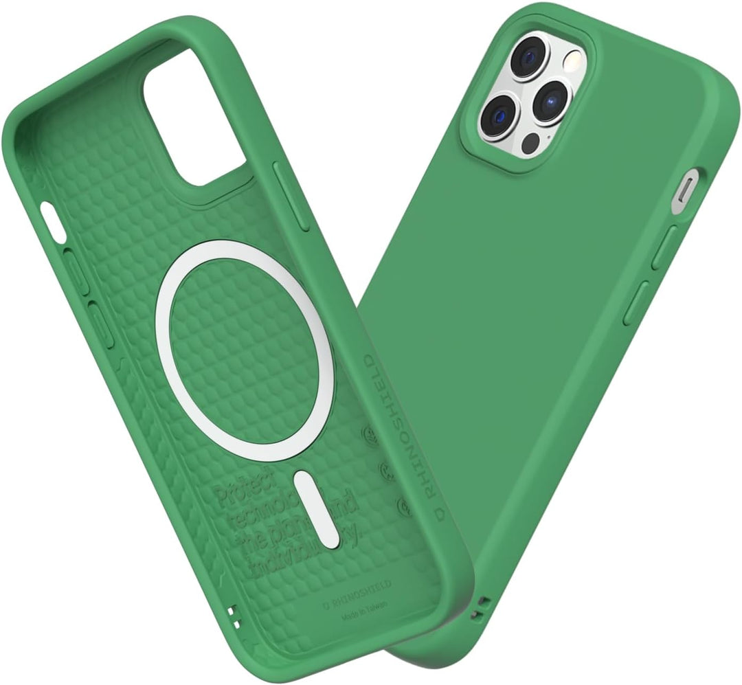 RhinoShield Hülle kompatibel mit [iPhone 12 Pro Max] | SolidSuit - MagSafe-kompatibel -Stossdämpfend