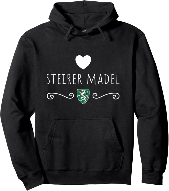 Steirer Madel Madl für Madln aud der Steiermark Pullover Hoodie
