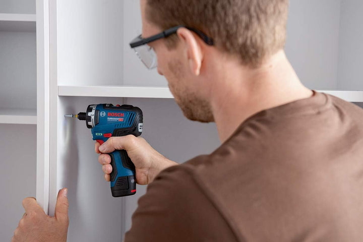 Bosch Professional System Akku-Bohrschrauber (inkl. 2x3,0 Ah Akku, Ladegerät GAL 12V-40, in L-BOXX)