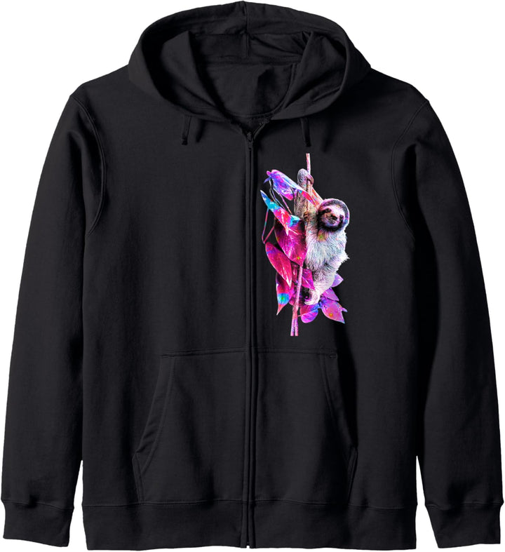 Faultier, Universum, Pflanze, Tiere, Weltraum, Ufo, Alien, Kapuzenjacke