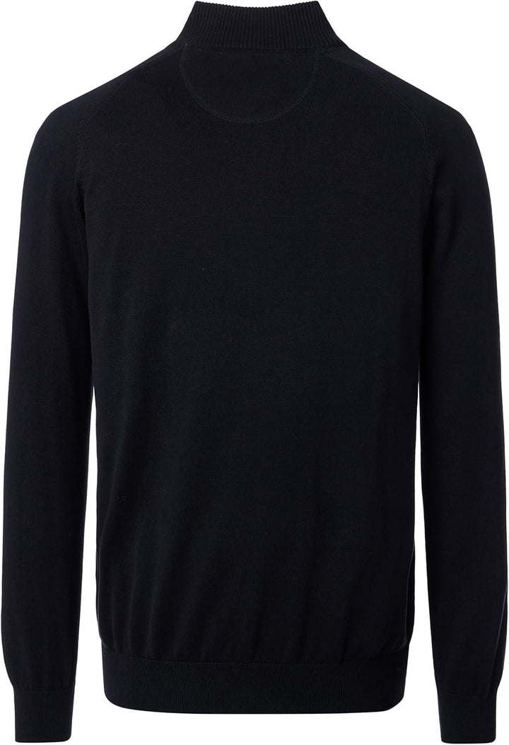 CASAMODA Herren Strickjacke, S Schwarz
