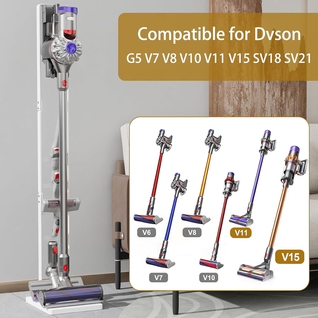 OUTBROS Staubsauger Ständer, Kompatibel für Dyson Gen5 V15s V15 V12 Slim V11 V10 V8 V7 V6 Bodenständ