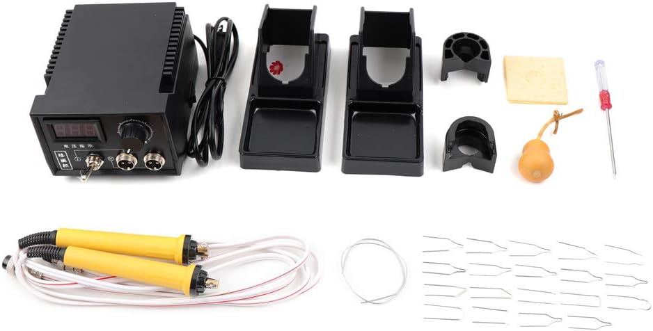 Phyrographie-Maschine, Kit für Holz, 60 W, Profi-Holz, Digital, Temperatur einstellbar von 0 °C bis