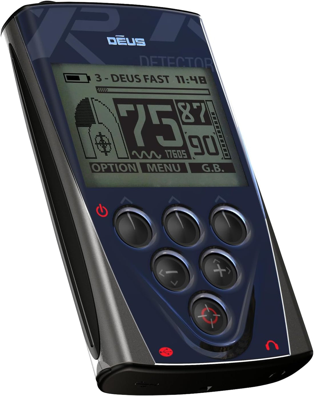 XP Metal Detectors Deus - Wetterfest und vollständig kabellos, ideal für die Schatz- und Reliktsuche