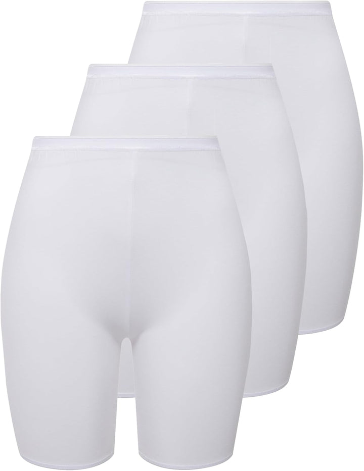 Ulla Popken Damen Panties (3er Pack), Weiss
