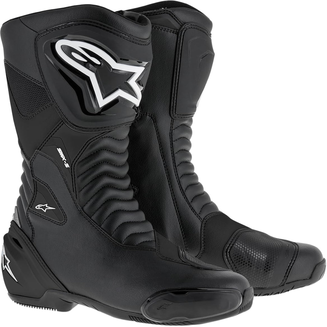 Alpinestars Unisex 1 Motorradstiefel 37 EU Schwarz, 37 EU Schwarz