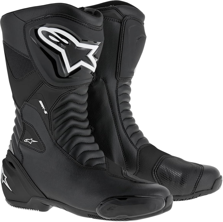 Alpinestars Unisex 1 Motorradstiefel 37 EU Schwarz, 37 EU Schwarz