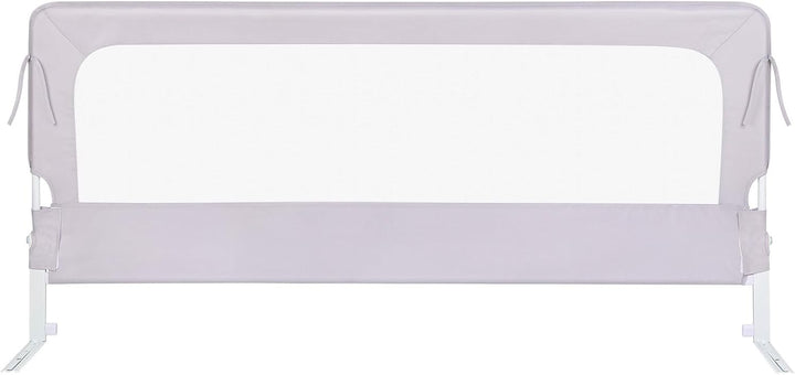 homewell Kinderschutzgitter, Bettstange, verstellbar, zum Schutz von Kindern, 150 x 70 x 26 cm Grau,