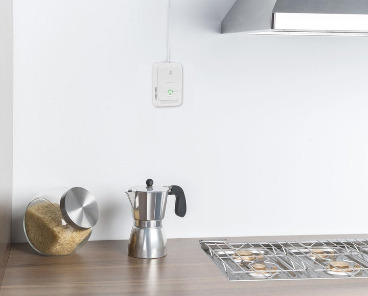 VisorTech Gaswarner: Smarter Multi-Gasmelder für haushaltsübliche Gase, WLAN &amp; App, 85db (Multigasme