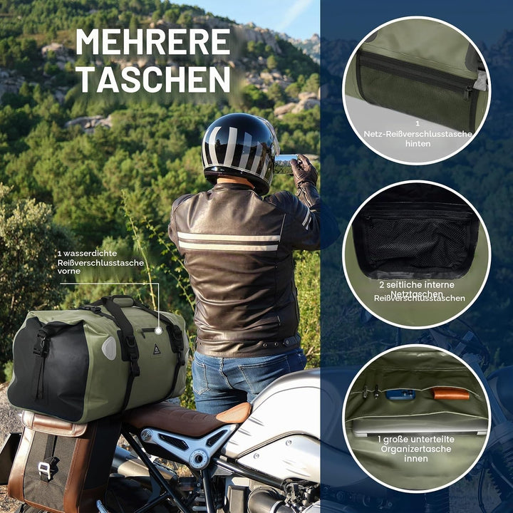 Wasserdichter Rucksack Dry Bag | wasserdichte Reisetasche Rucksack | Roll Top Seesack Wasserdicht fü