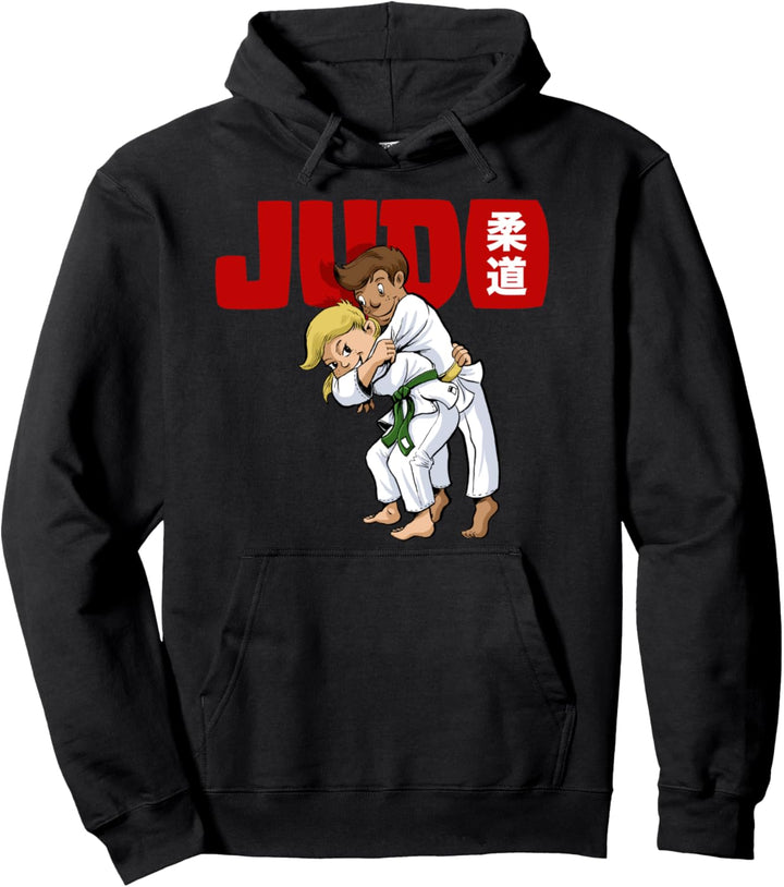 Judo Kinder Pullover Hoodie
