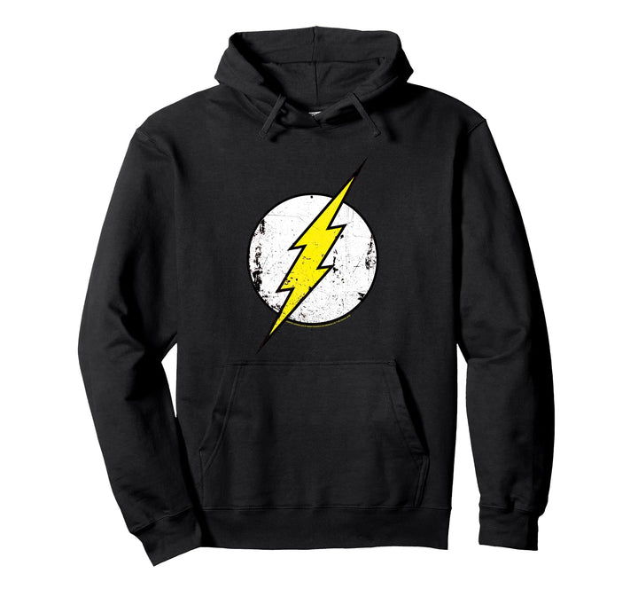 DC Comics Flash Distressed Logo Pullover Hoodie