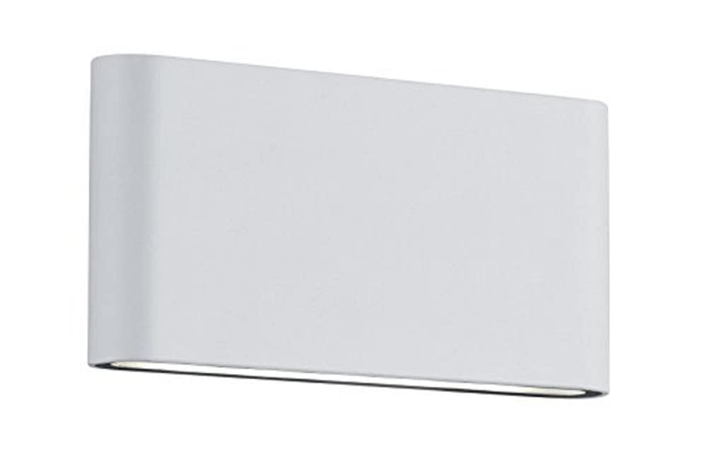 Trio Leuchten LED Aussenleuchte Thames II 227660231, Aluminium weiss, 2 x LED 4.5 Watt Breite 17,5cm