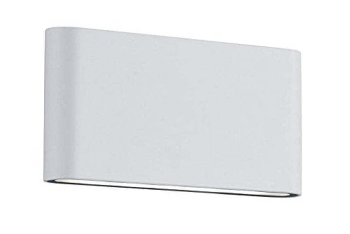 Trio Leuchten LED Aussenleuchte Thames II 227660231, Aluminium weiss, 2 x LED 4.5 Watt Breite 17,5cm
