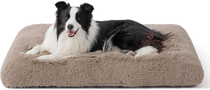 BEDSURE Flauschiges Hundebett Grosse Hunde - 89x58x8 cm Hundebett waschbar für grosse Hunde, rutschf