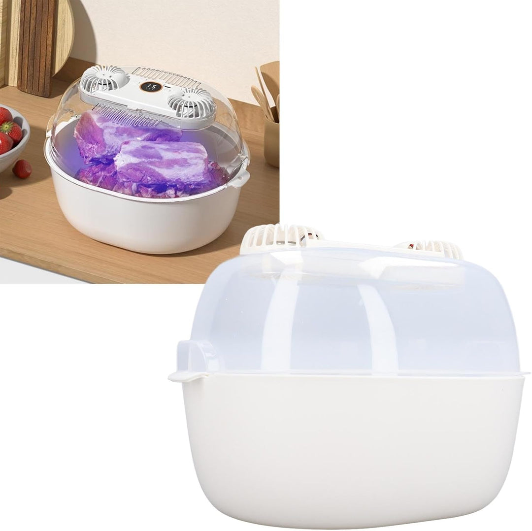 Haushalts Auftaubox 360 Grad Schnellauftaugerät Effiziente USB Lade UV Auftau Auftaumaschine für Gef