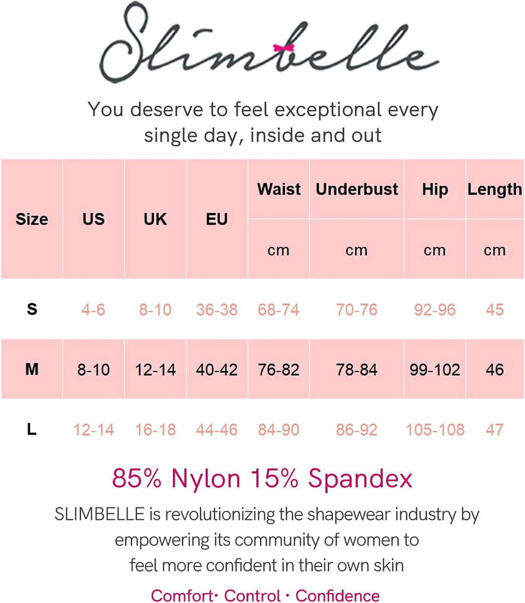SLIMBELLE Shaping Body Damen Bauchweg Body Shaper Stark Formend Miederbody Sculpting Bodysuit Bodyfo