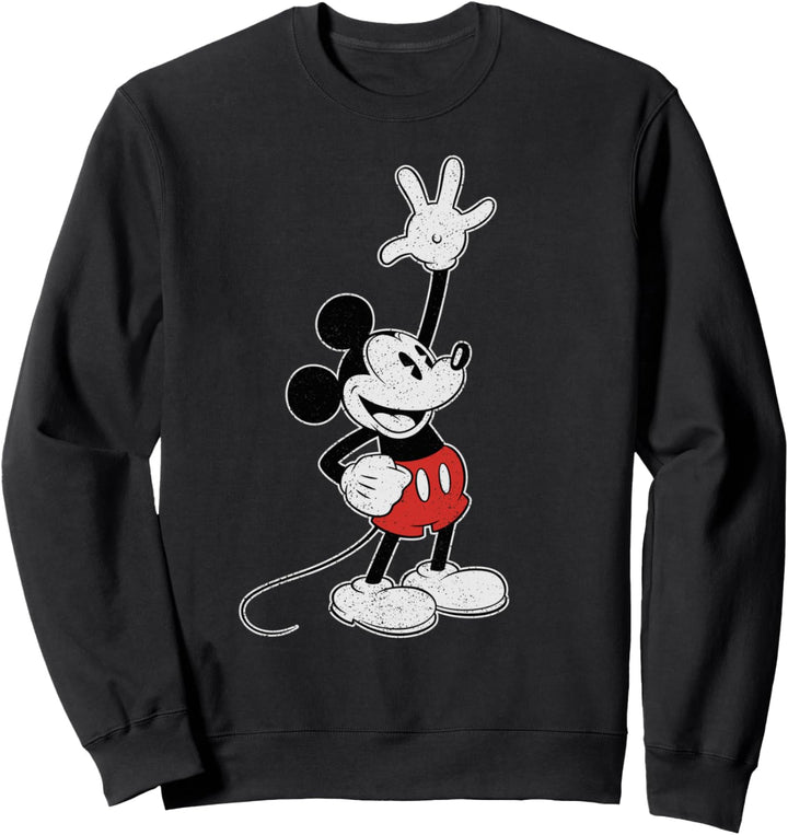 Disney Vintage Mickey Mouse Hey There Sweatshirt