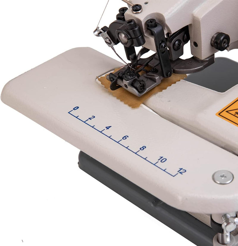 Lfhelper Blindstichmaschine, Desktop Blindstich Schneider Nähmaschine, Haushaltsnähmaschine 1200 Sti