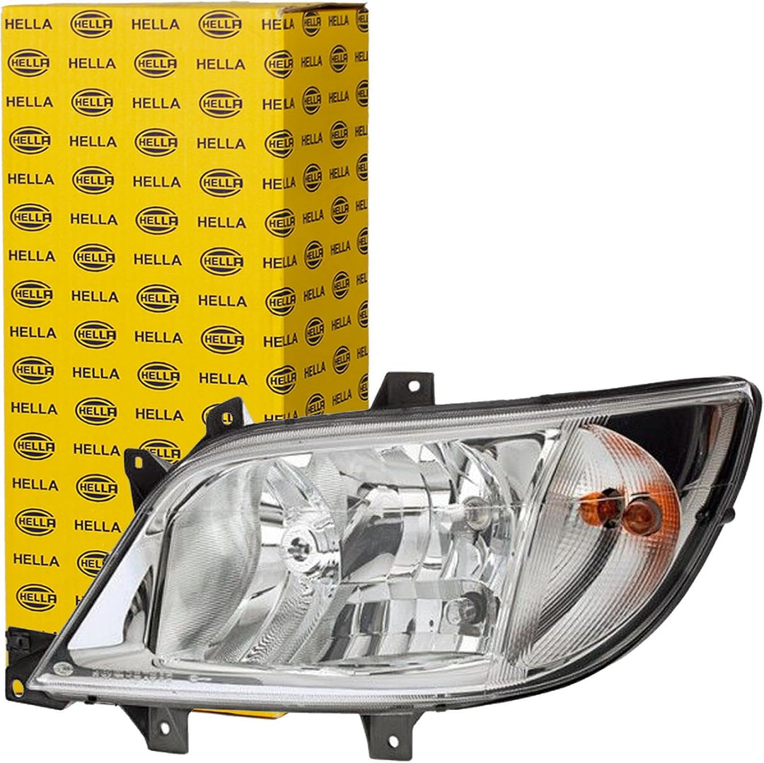 HELLA 1EH 246 047-051 Halogen-Hauptscheinwerfer - links - für u.a. Mercedes-Benz Sprinter 3-T Chassi