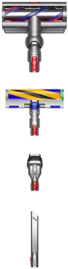Dyson V15 Detect Absolute, Akkustaubsauger, Silber