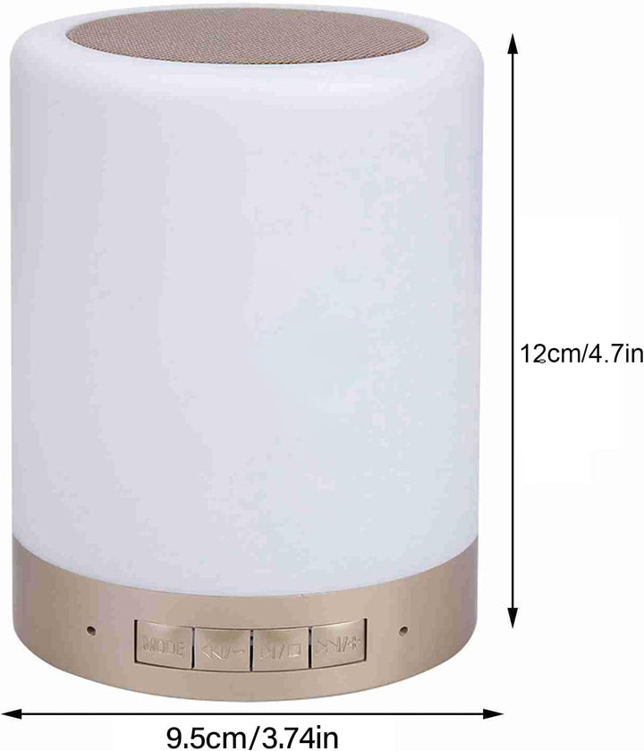 Koran Lampe, Koran Radio Player Lautsprecher, Tragbare 8GMP3 Touch LED Lampe Kabellose Fernbedienung