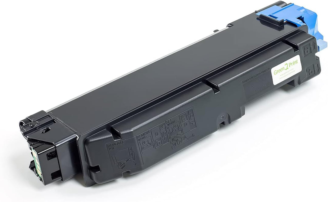 Green2Print Toner Cyan 12000 Seiten ersetzt Kyocera TK-5160C, 1T02NTCNL0 passend für Kyocera ECOSYS