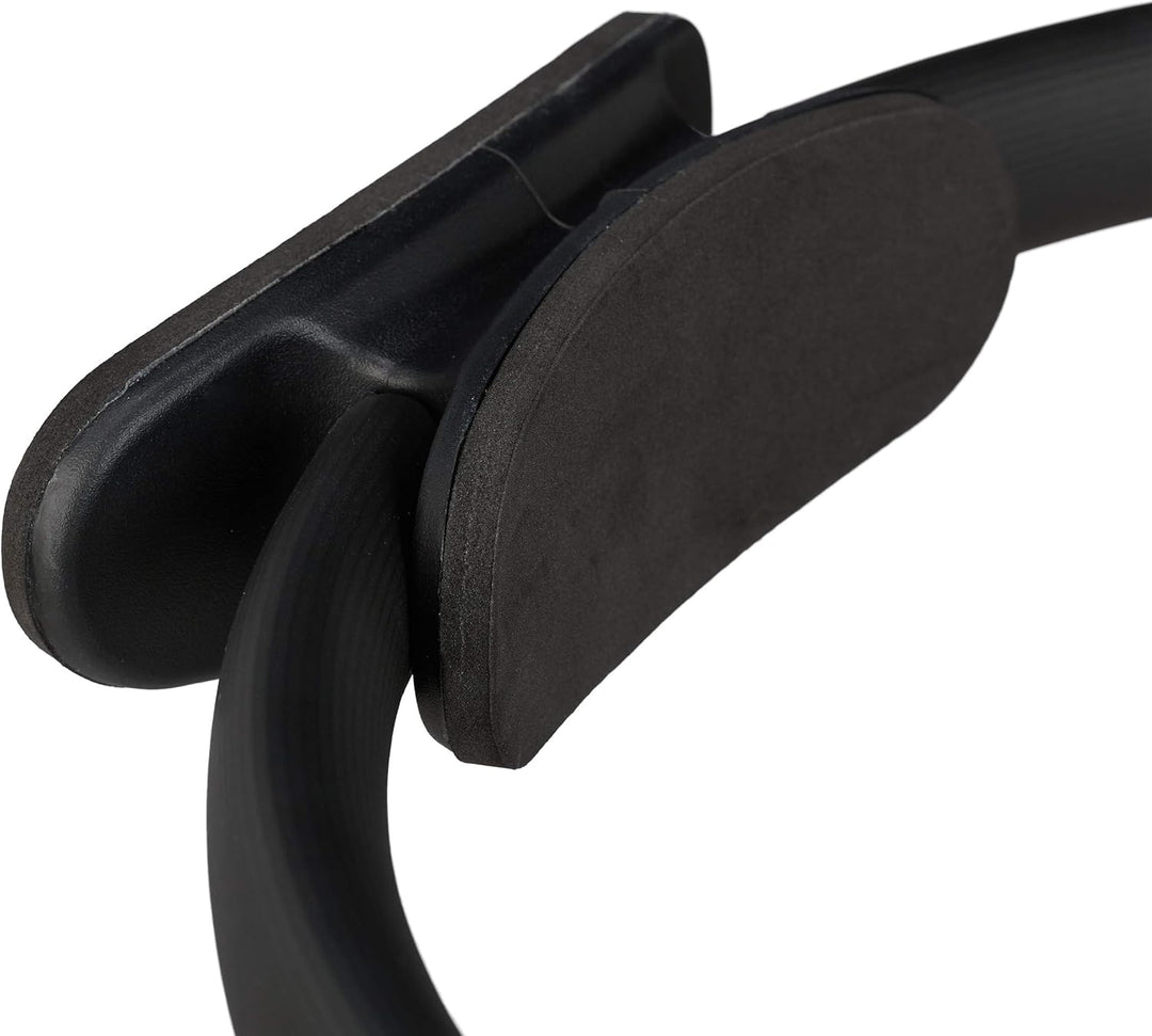 Bluefinity Pilates Ring mit Übungen, Doppelgriff, gepolstert, Widerstandsring Yoga, Fiberglas, Ring