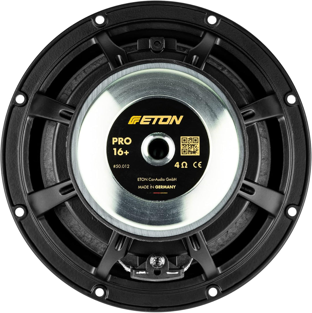 ETON PRO 16+ – High End 16,5 cm / 6,5 Zoll 2-Wege Komponenten System, Auto Lautsprecher Made in Germ