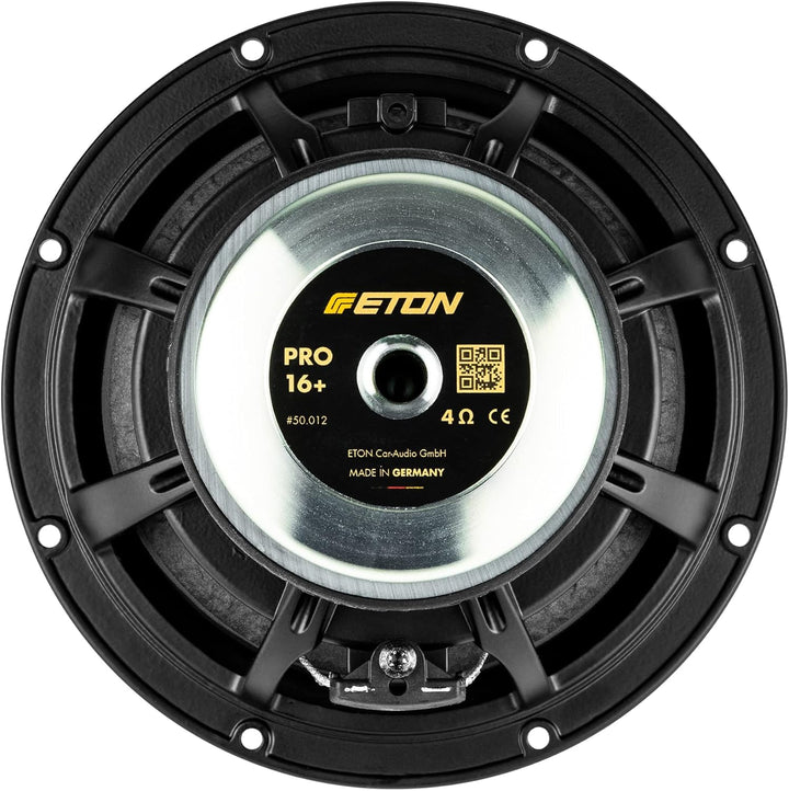 ETON PRO 16+ – High End 16,5 cm / 6,5 Zoll 2-Wege Komponenten System, Auto Lautsprecher Made in Germ