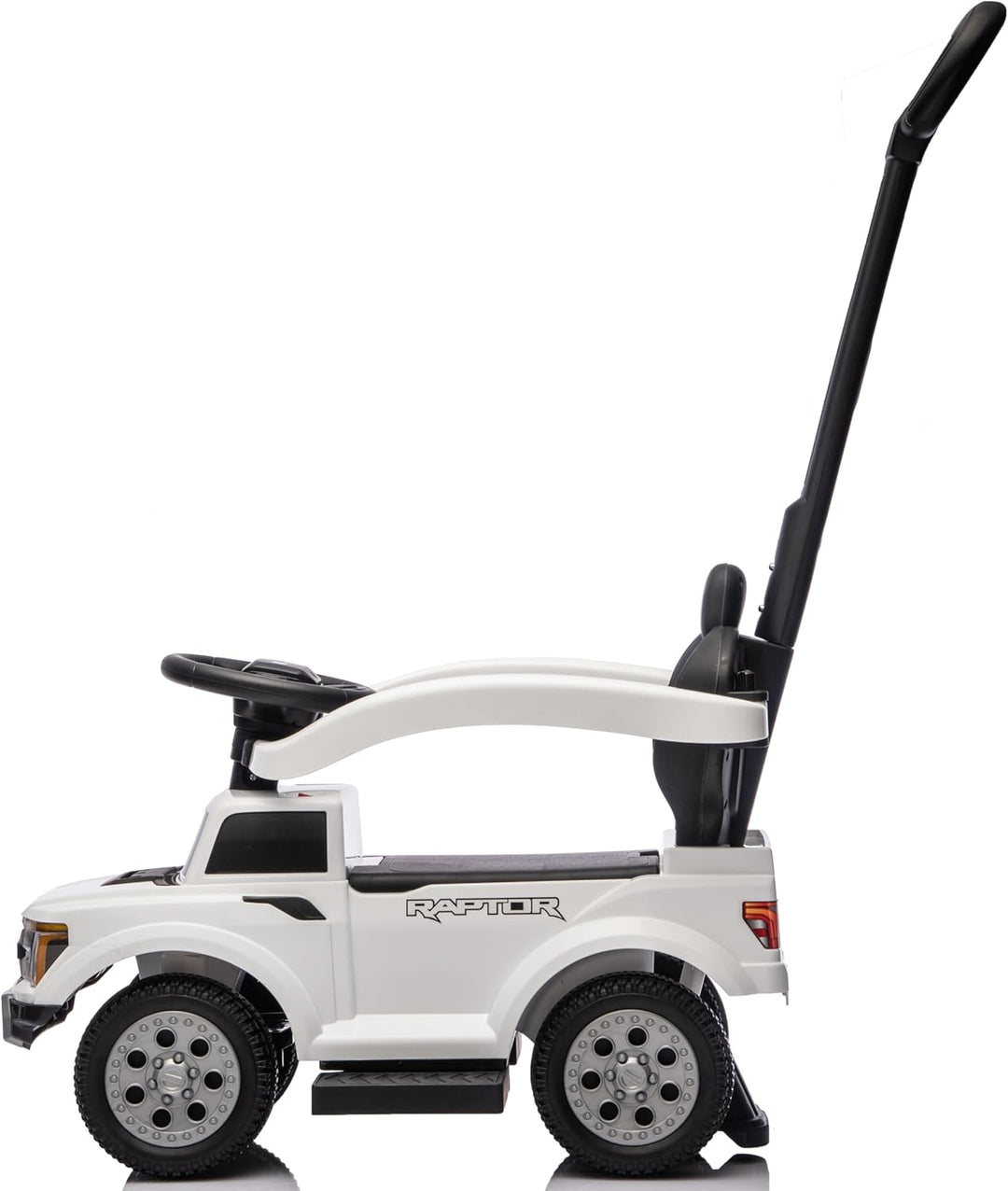 sun baby Rutschauto ab 1 Jahr mit Schieber – Fort Raptor – grosse Geländereifen, LED-Lichter, Sitz m