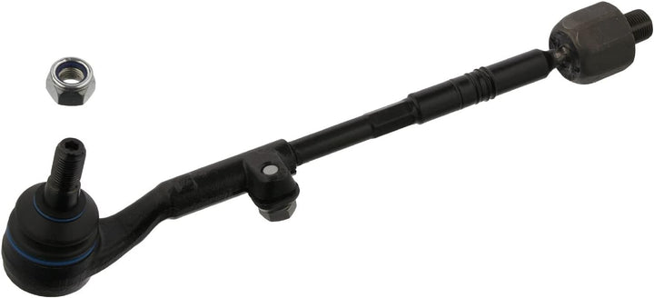 febi bilstein 38009 Spurstange mit Endstück und Sicherungsmutter , 1 Stück Vorderachse links, Vorder