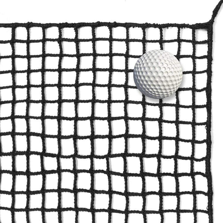 Schwarzes Polyester Golf Übungszaunnetz, Schwerlast Golfball-Absperrnetz, Tragbares Golfnetz für Dri